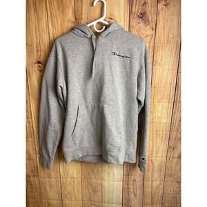 Champion Hoodie Gray Unisex Size M